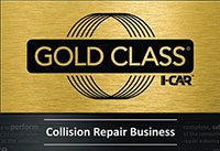 Gold Class Collision Repair Standard logo