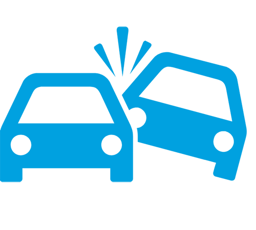 cars collision icon